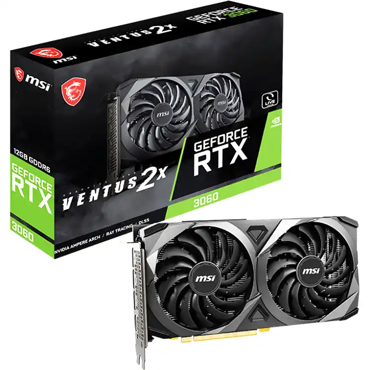 Видеокарта MSI GeForce RTX 3060 VENTUS 2X 12G PI2