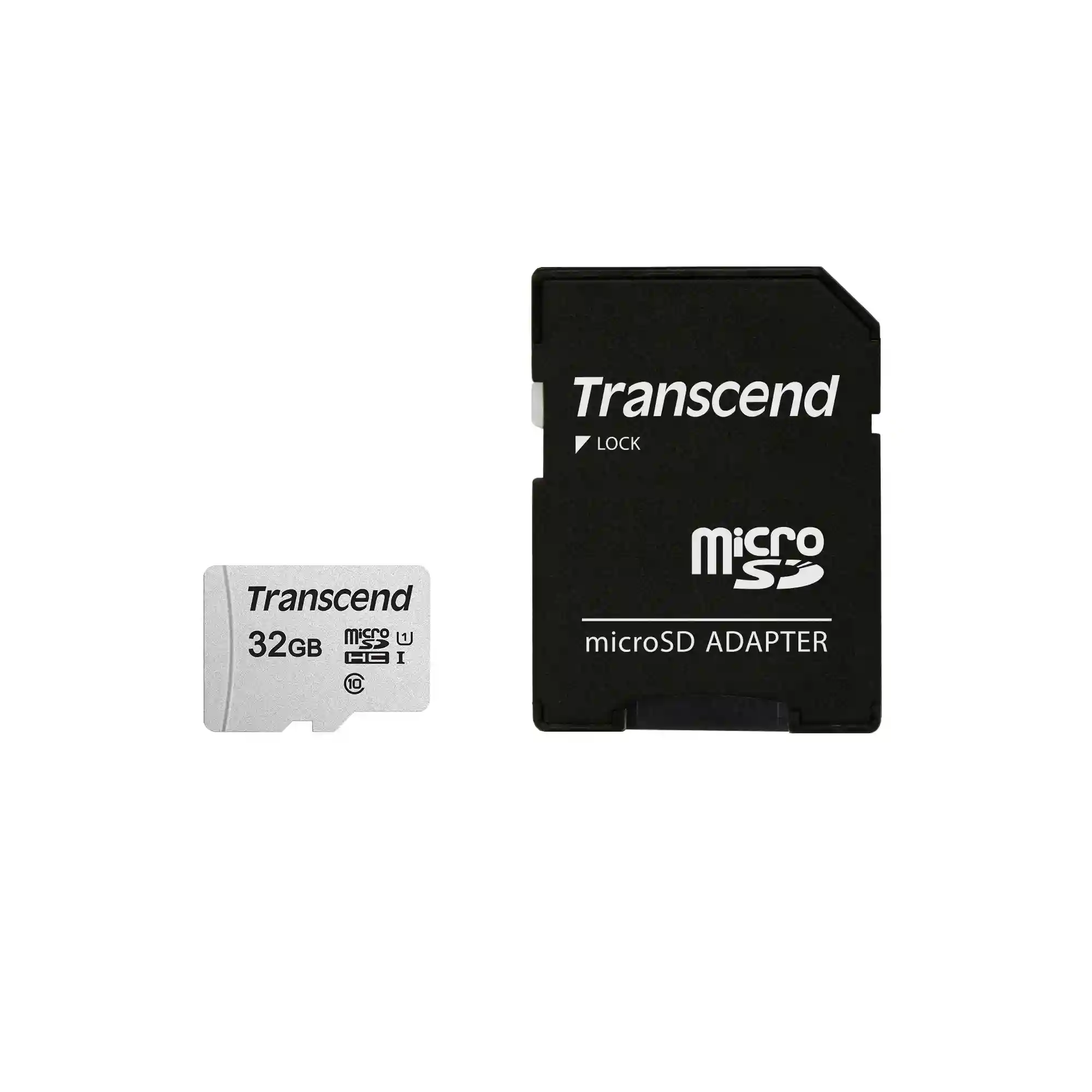 Карта памяти TRANSCEND 300S-A microSDHC 32GB TS32GUSD300S-A