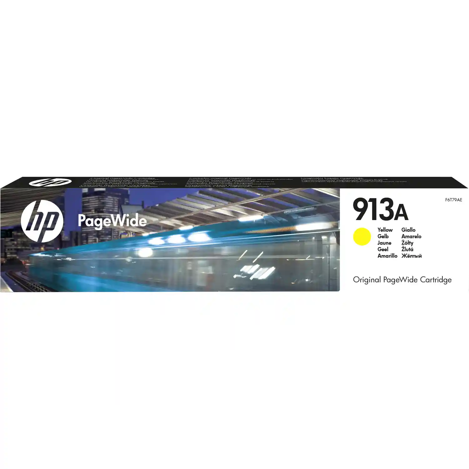 Картридж для струйного принтера HP 913A Yellow F6T79AE