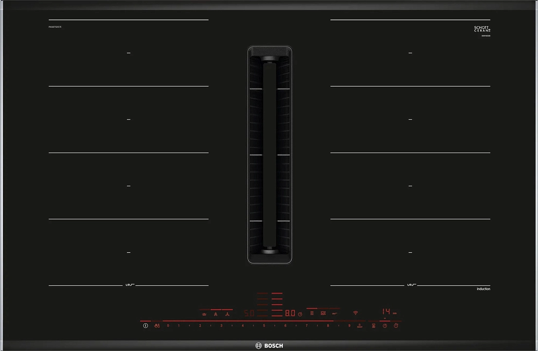 Встраиваемая индукционная панель BOSCH PXX875D57E Serie 8