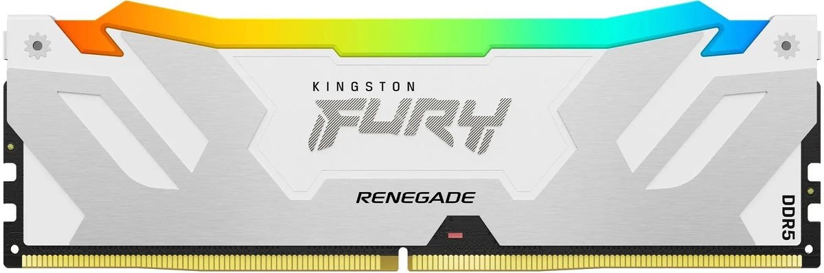 Оперативная память KINGSTON FURY Renegade RGB White DIMM DDR5 16Gb 6800 MHz (KF568C36RWA-16)