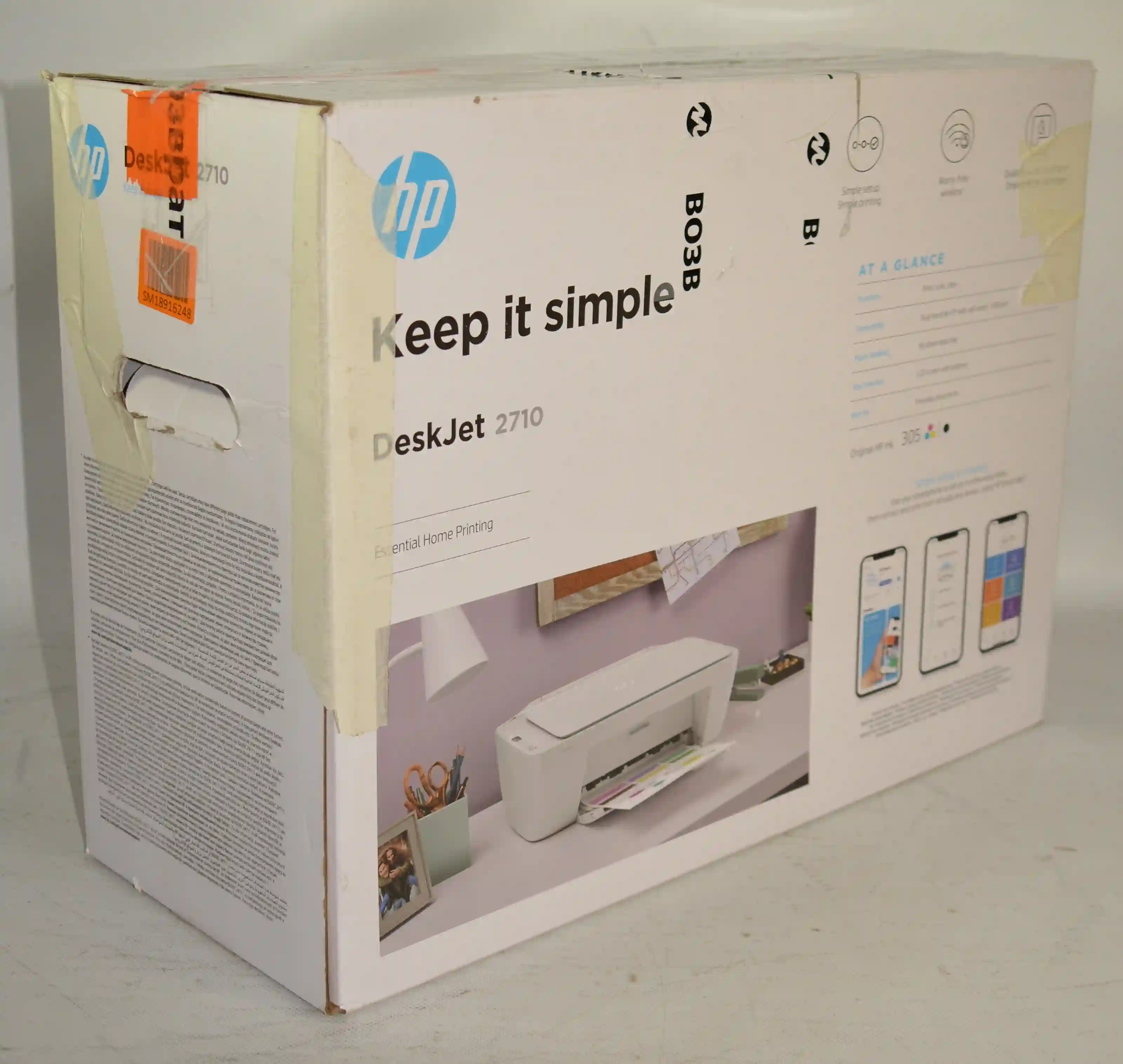 МФУ струйное HP DeskJet 2710 (5AR83B) k6 000009523