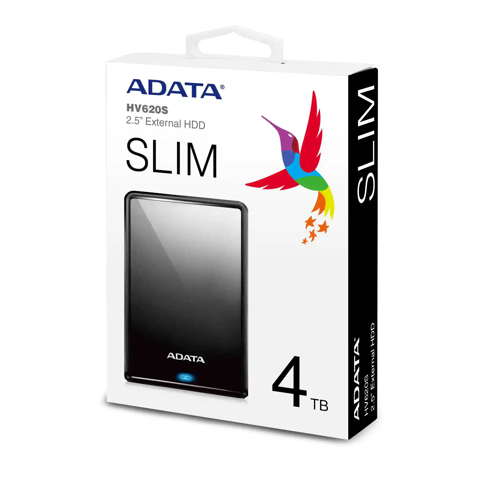 Внешний HDD диск ADATA DashDrive HV620S Slim 4TB Black (AHV620S-4TU31-CBK)