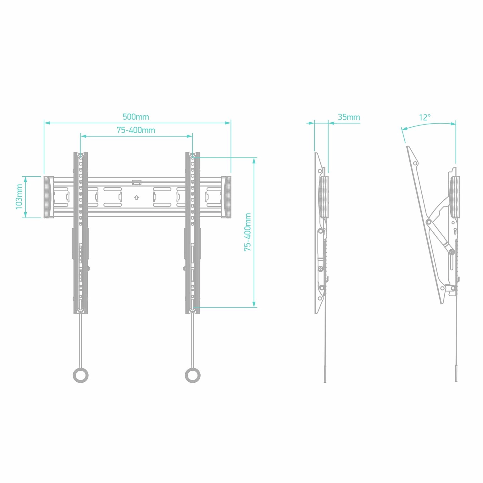 Кронштейн ONKRON TM5 32-65''