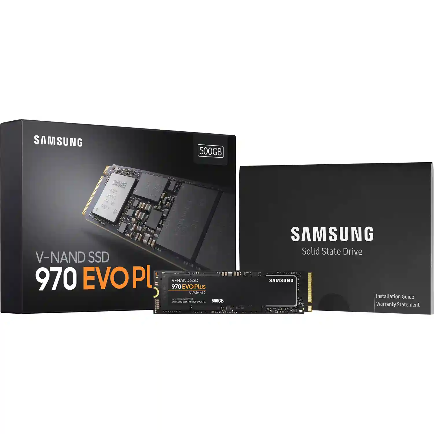 Внутренний SSD диск SAMSUNG 970 EVO Plus 500GB, M.2 (MZ-V7S500BW)