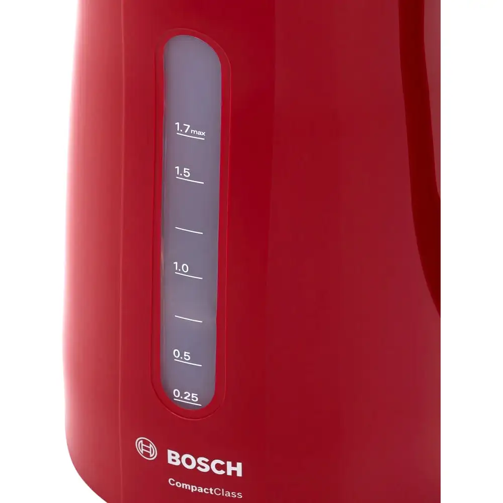 Чайник электрический BOSCH TWK3A014, красный