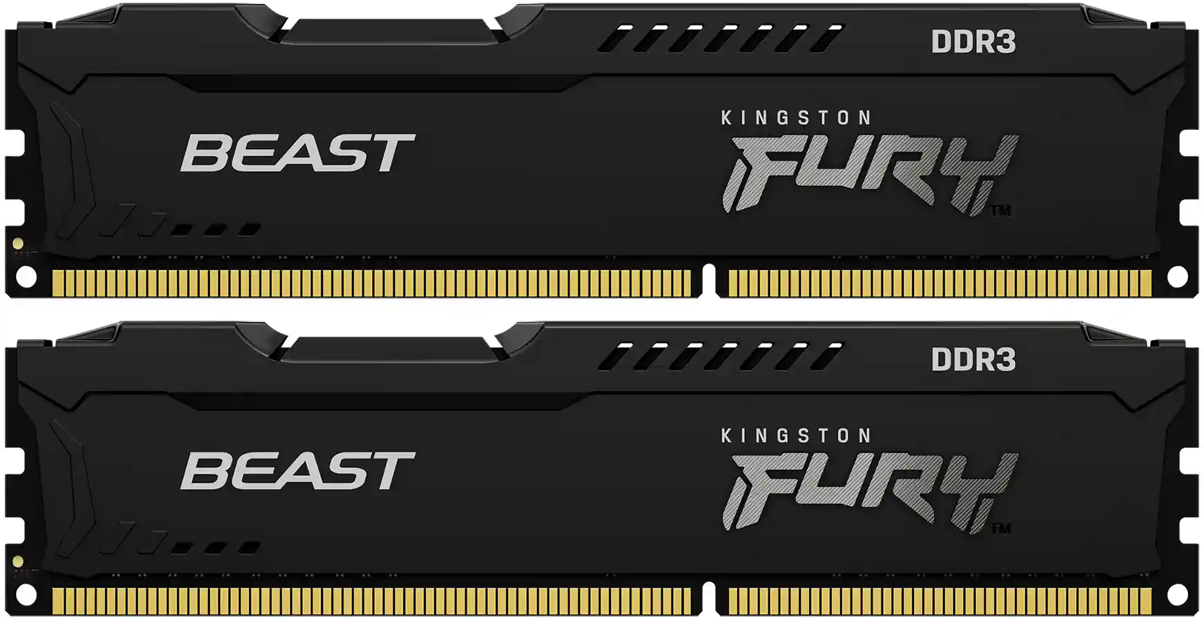 Оперативная память KINGSTON FURY Beast Black DIMM DDR3 16GB (2x8GB) 1866 MHz (KF318C10BBK2/16) оперативная хирургия собак и кошек