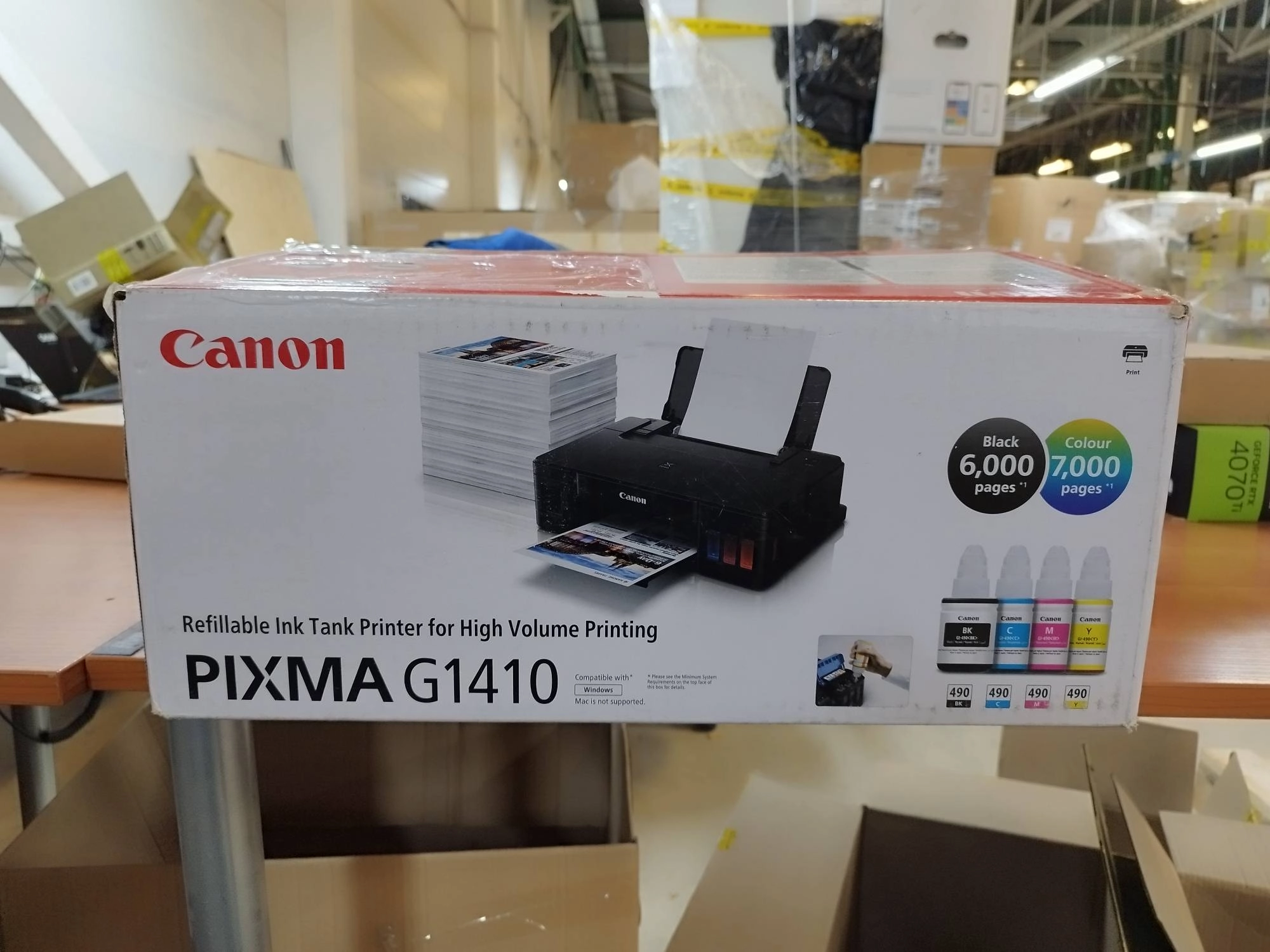 Принтер струйный CANON PIXMA G1410 (2314C009) k3