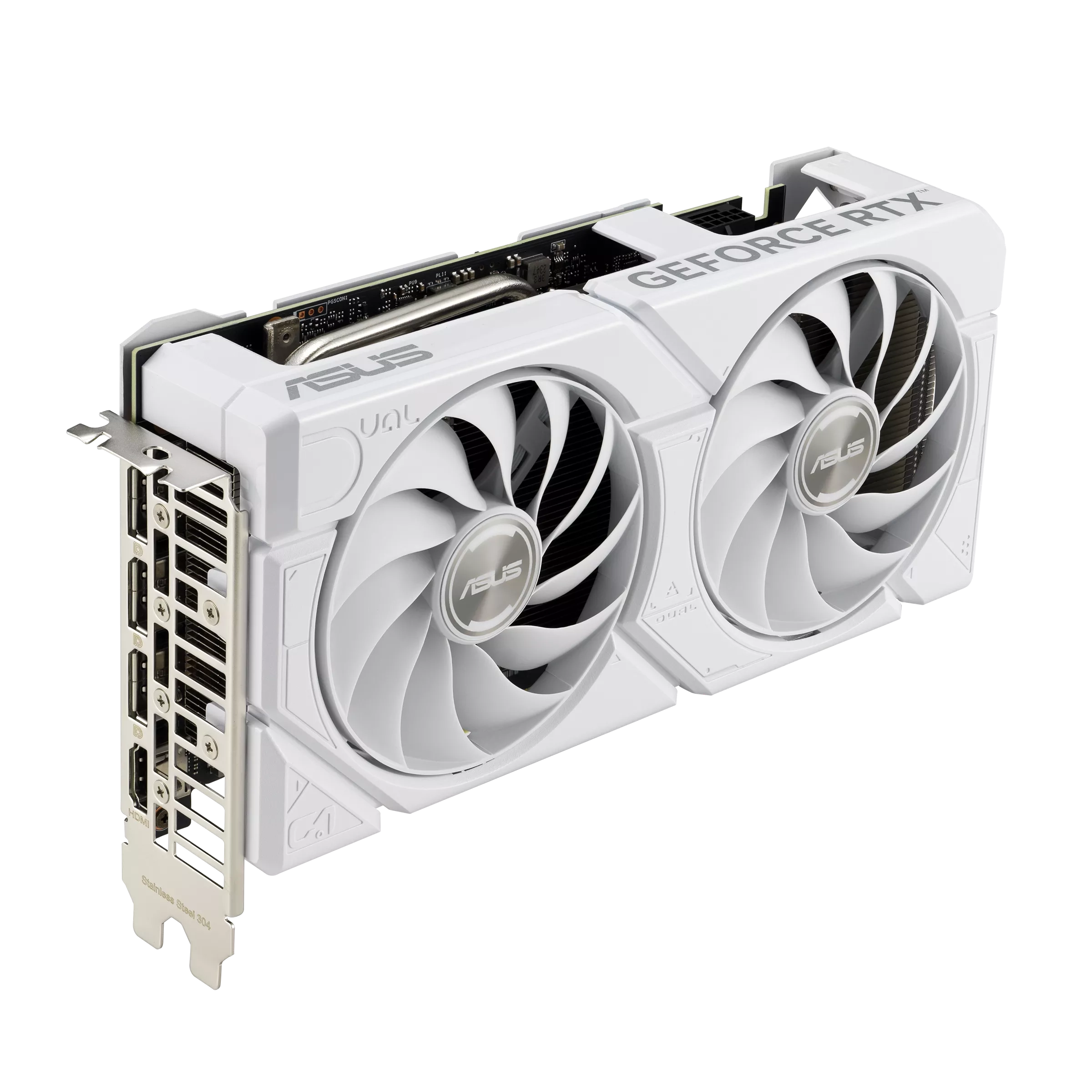 Видеокарта ASUS GeForce DUAL RTX 4070 Super EVO White OC 12Gb (90YV0KC8-M0NA00)