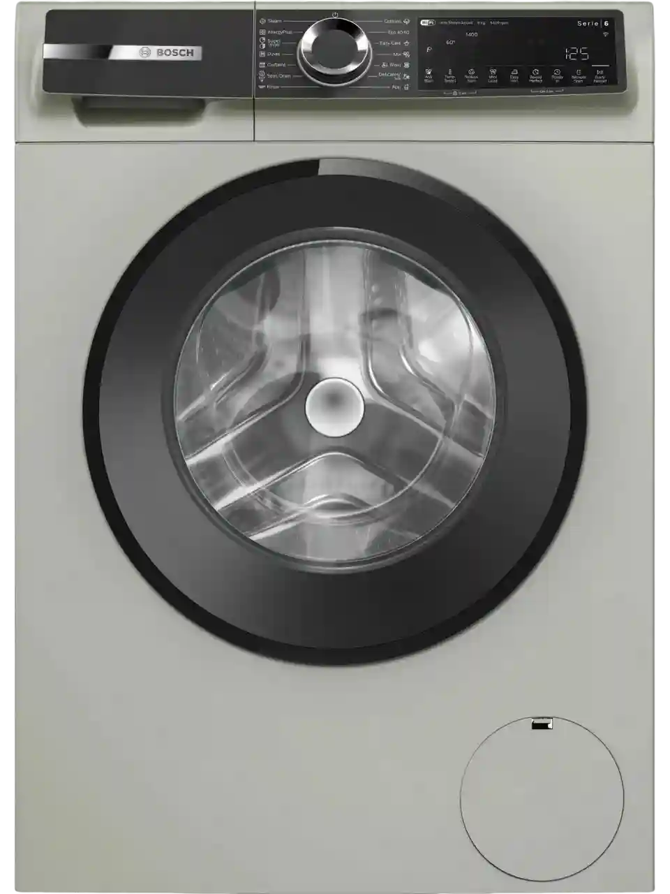 

Стиральная машина BOSCH WGK244ZXME Series 6, Серебристый