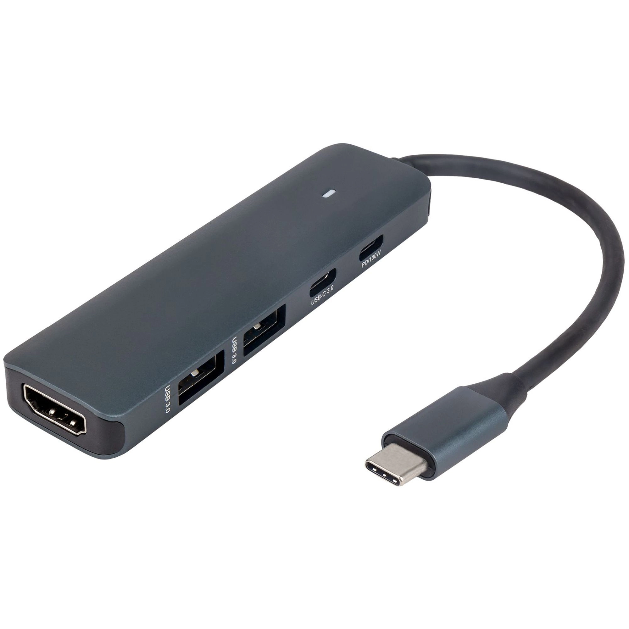 Док-станция HIPER USB-C HUB 5in1 (HP-DS5-03)