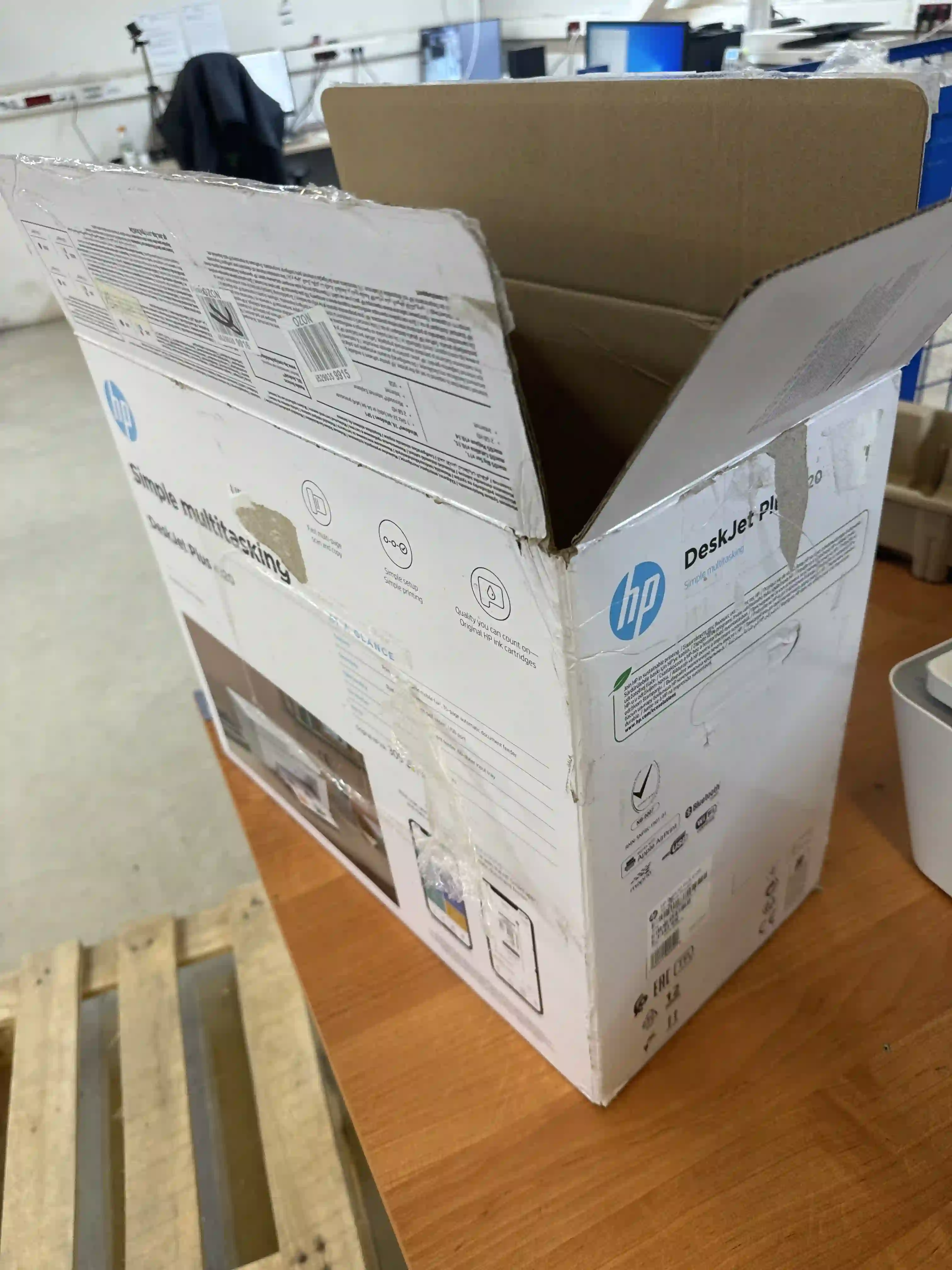 МФУ струйное HP DeskJet Plus 4120 (3XV14B) k6