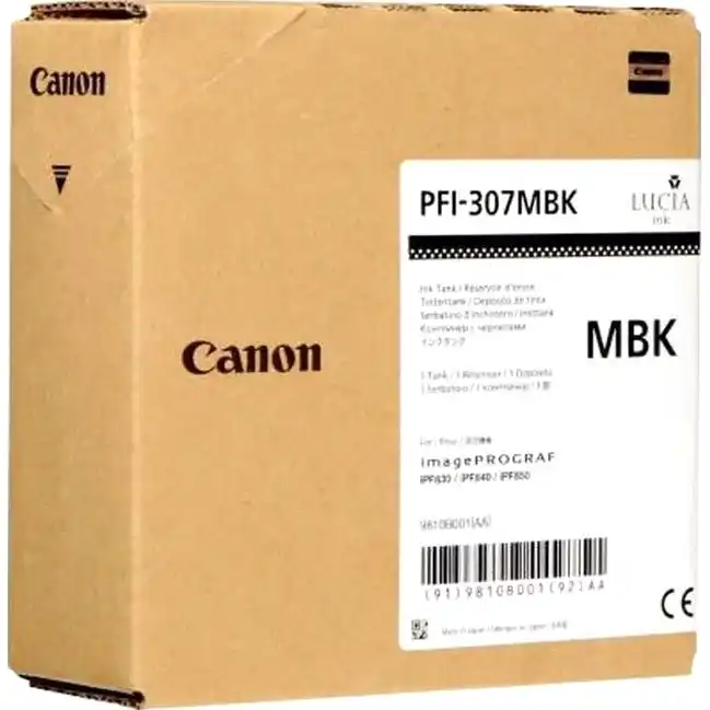 Картридж для струйного принтера CANON PFI-307 MBK (9810B001)