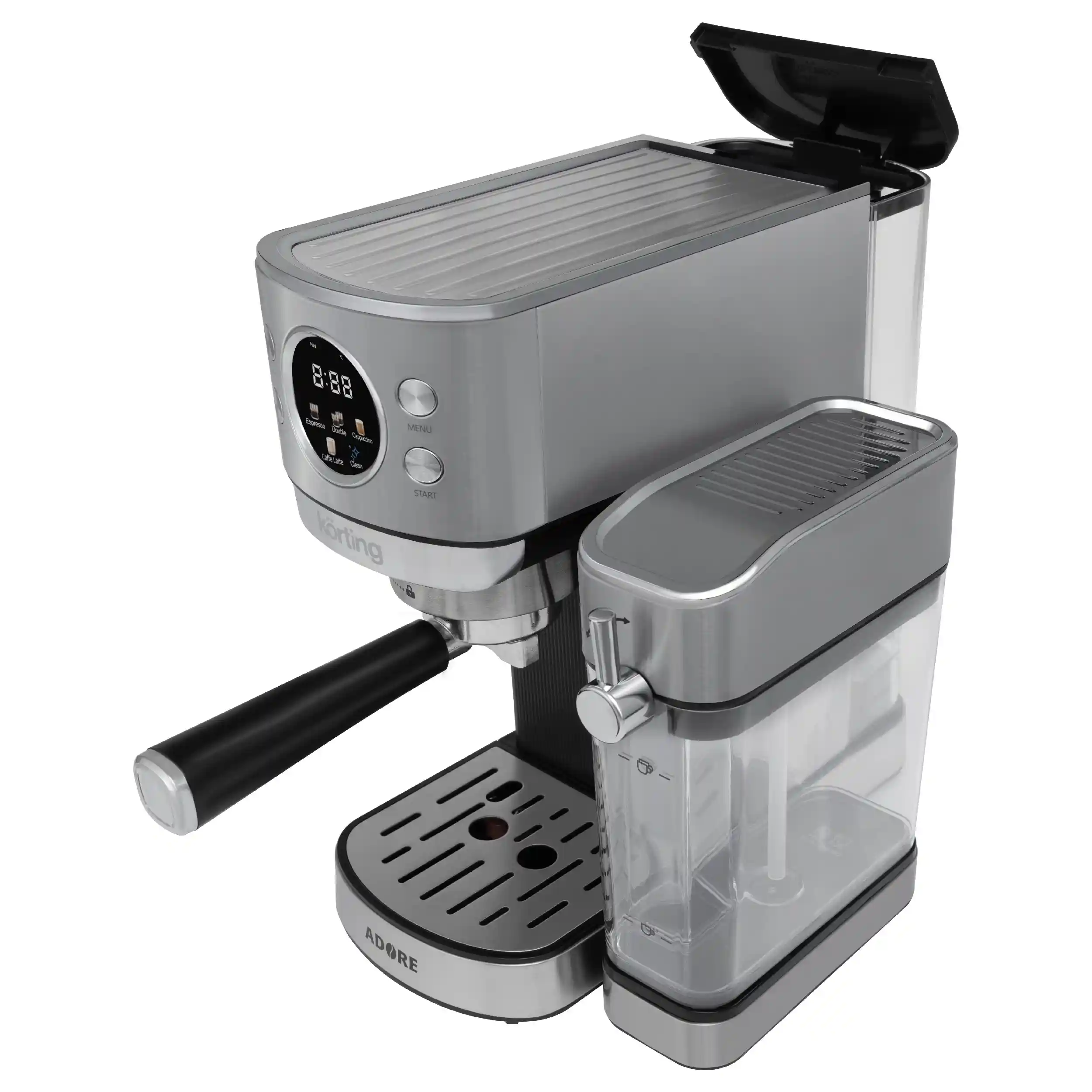 Кофеварка KORTING KCM 1006 T Adore, нержавеющая сталь