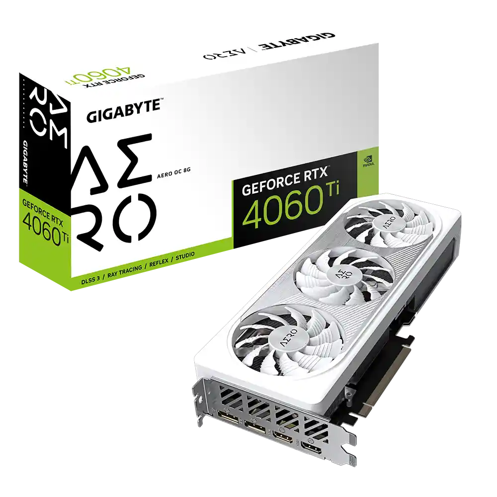 Видеокарта GIGABYTE GeForce RTX 4060 Ti Aero 8Gb (GV-N406TAERO OC-8GD)