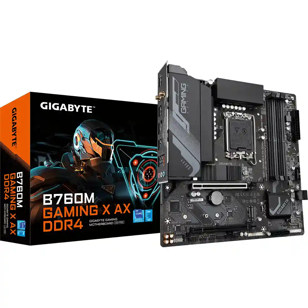 Материнская плата GIGABYTE B760M GAMING X AX DDR4