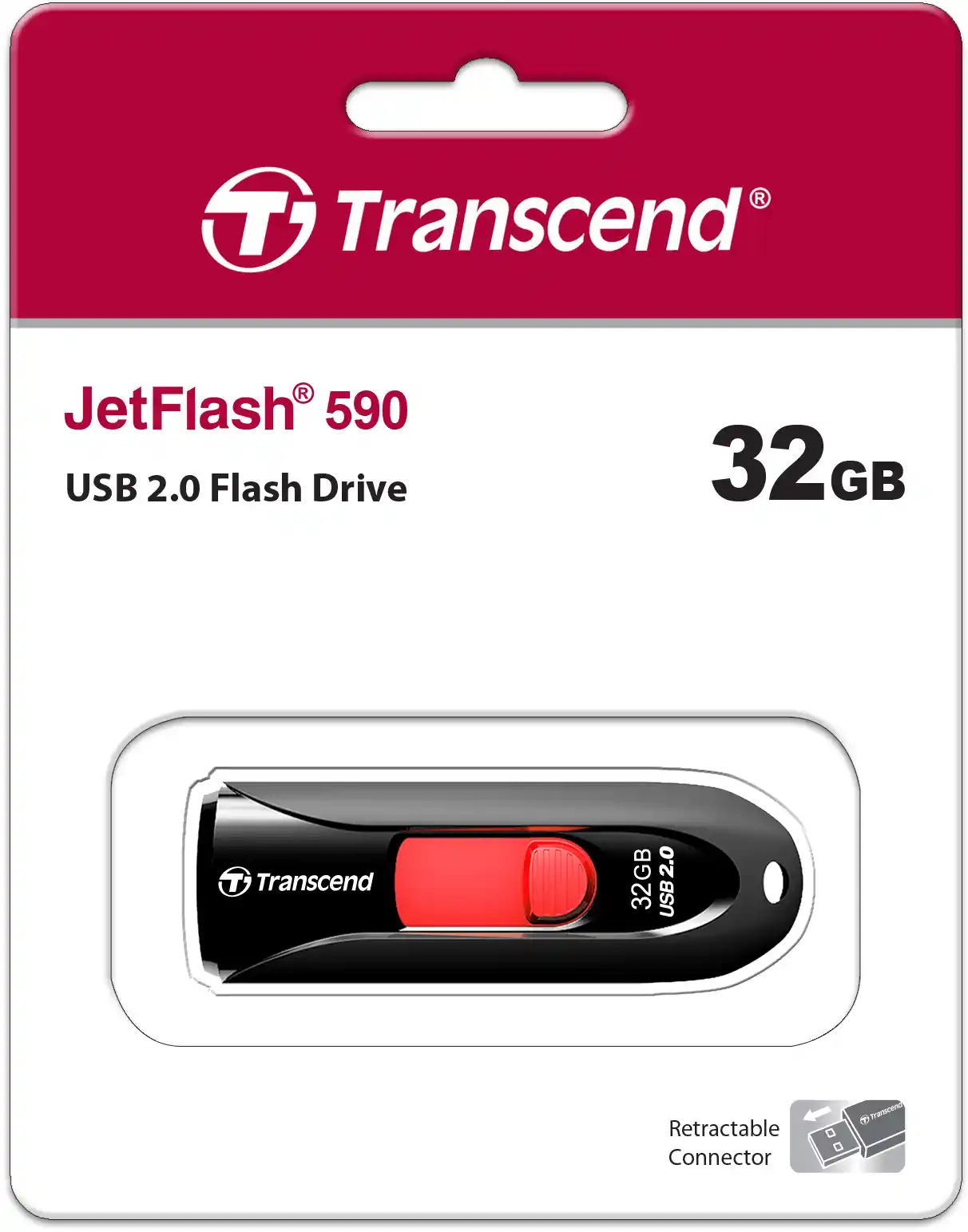 Флеш-накопитель TRANSCEND JetFlash 590 32GB (TS32GJF590K)