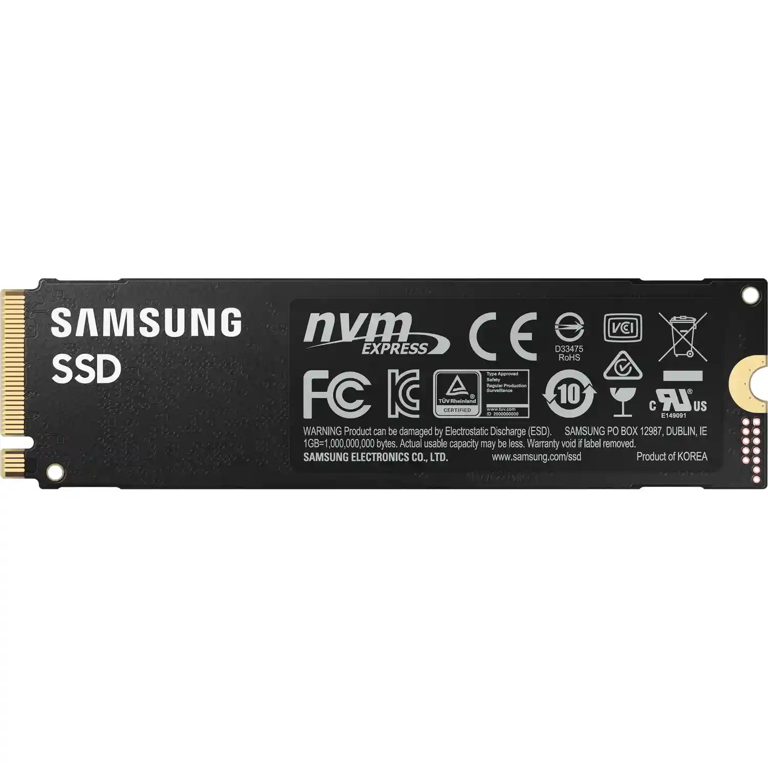 Внутренний SSD диск SAMSUNG 980 PRO 2TB, M.2 (MZ-V8P2T0BW)