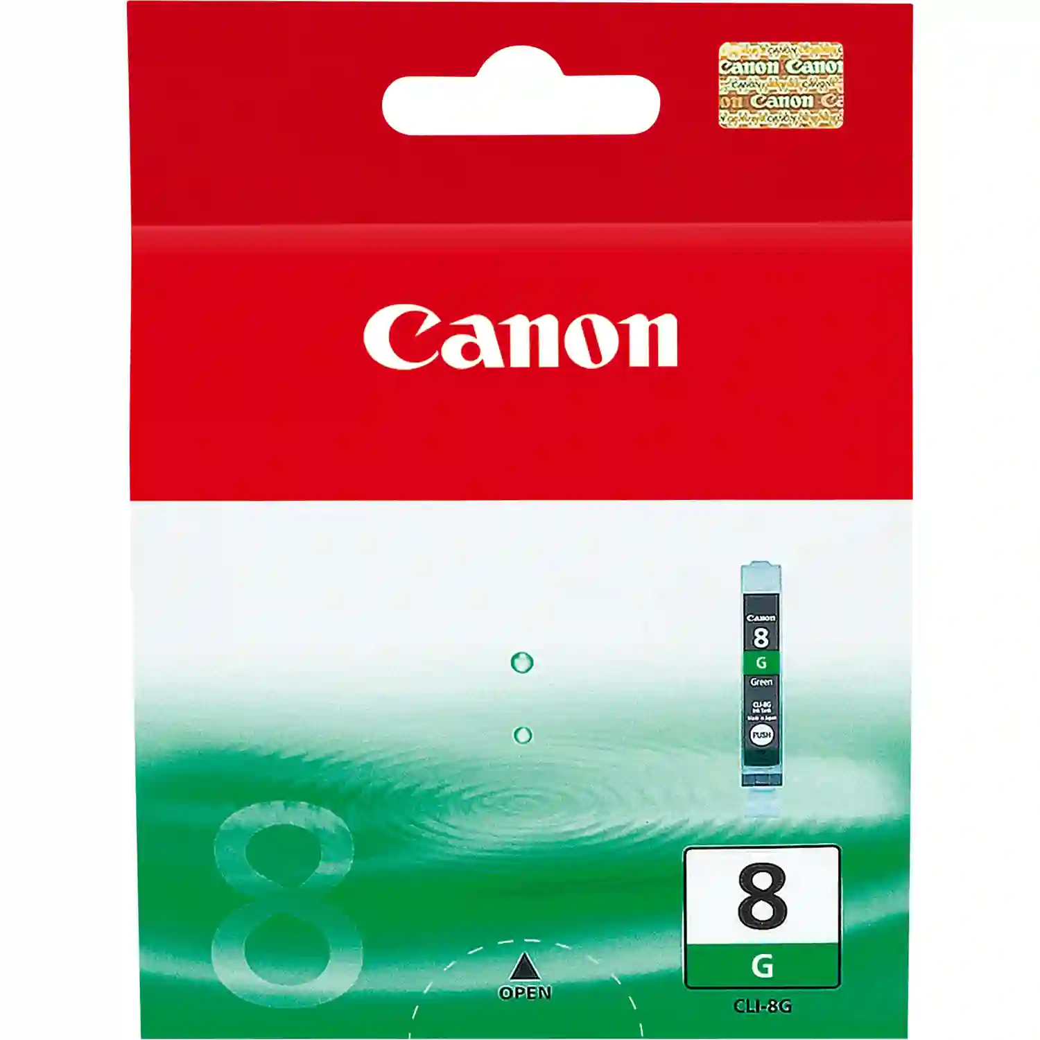 Картридж для струйного принтера CANON CLI-8 Green (0627B001) выпрямитель волоc dewal pro intense mr 03 800 green