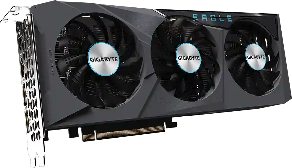 Видеокарта GIGABYTE Radeon RX 6600 Eagle 8G (GV-R66EAGLE-8GD)