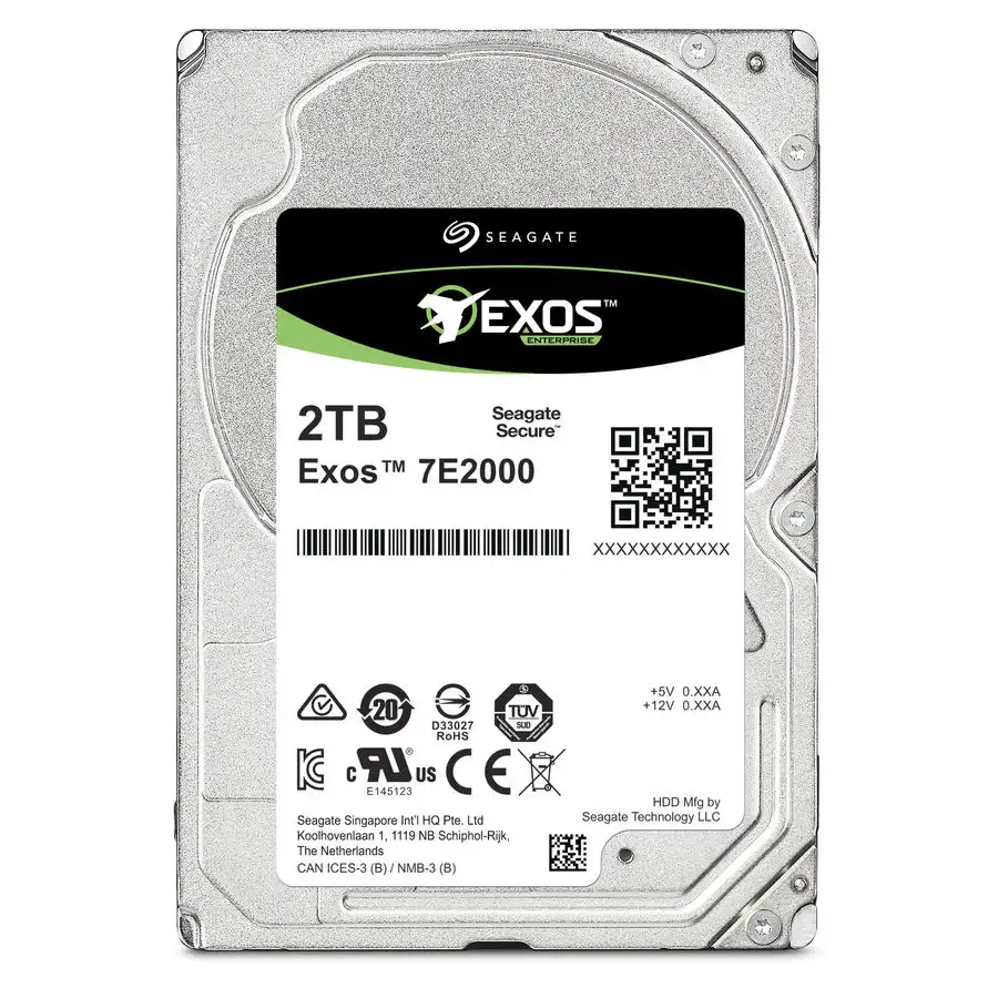 Внутренний HDD диск SEAGATE Exos 7E2000 2Tb, SATA, 2.5