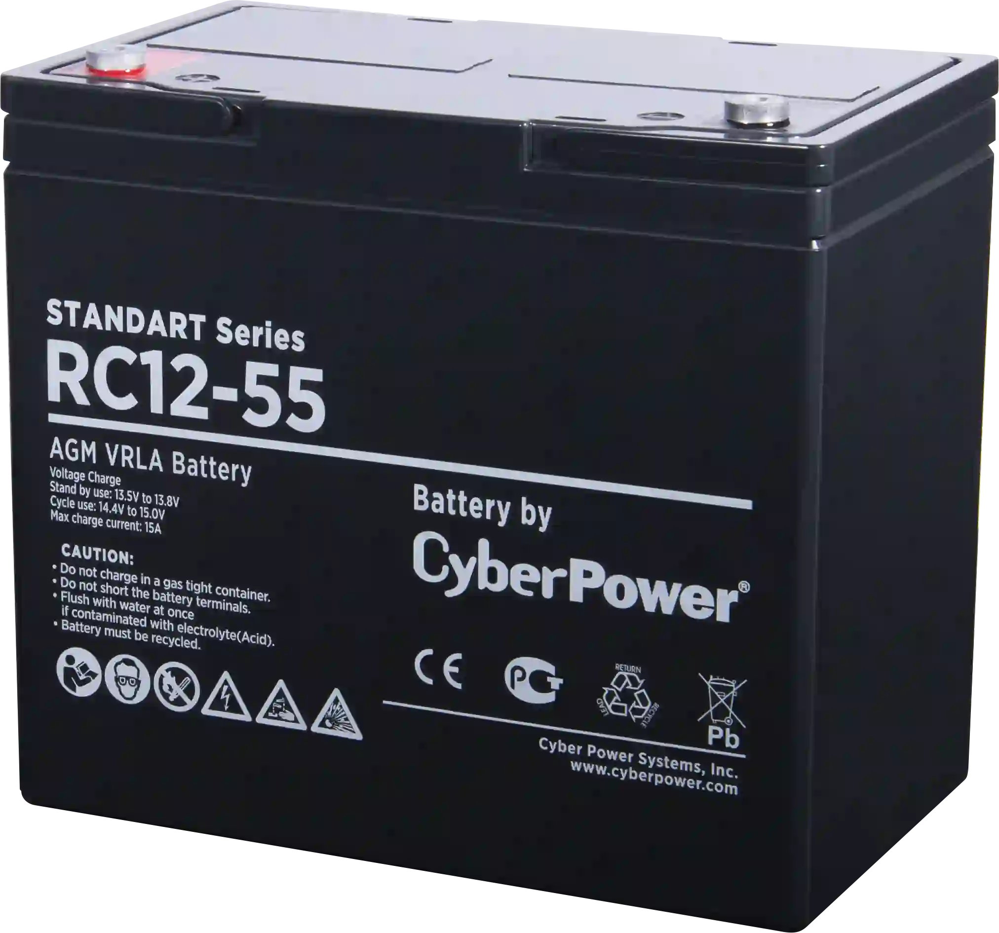 Аккумуляторная батарея CYBERPOWER RC 12-55