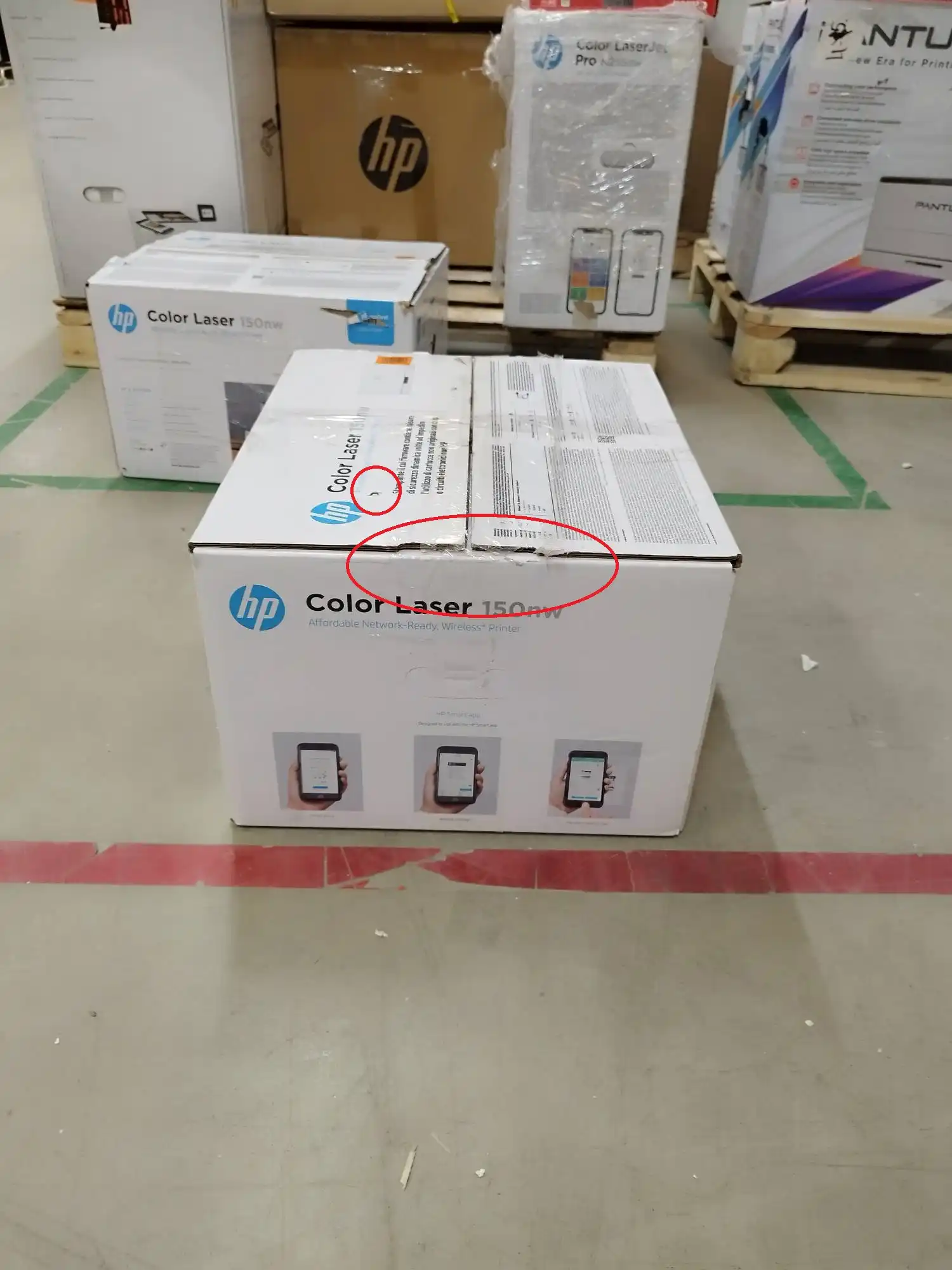 Принтер лазерный HP Color Laser 150nw (4ZB95A) k4