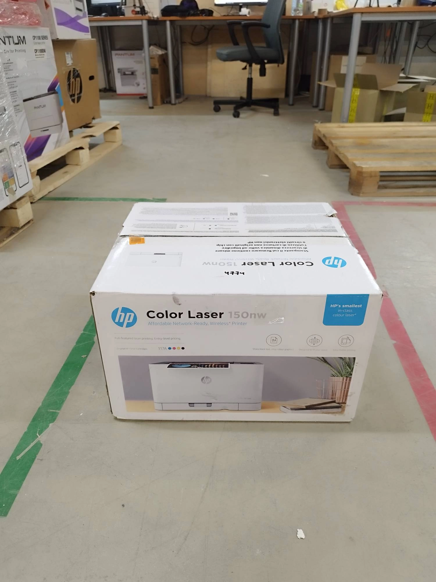 Принтер лазерный HP Color Laser 150nw (4ZB95A) k3