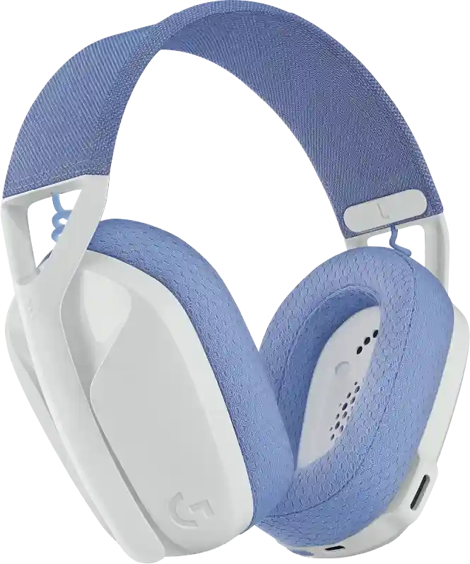 Гарнитура игровая LOGITECH Headset G435 LightSpeed Wireless Gaming White (981-001077)