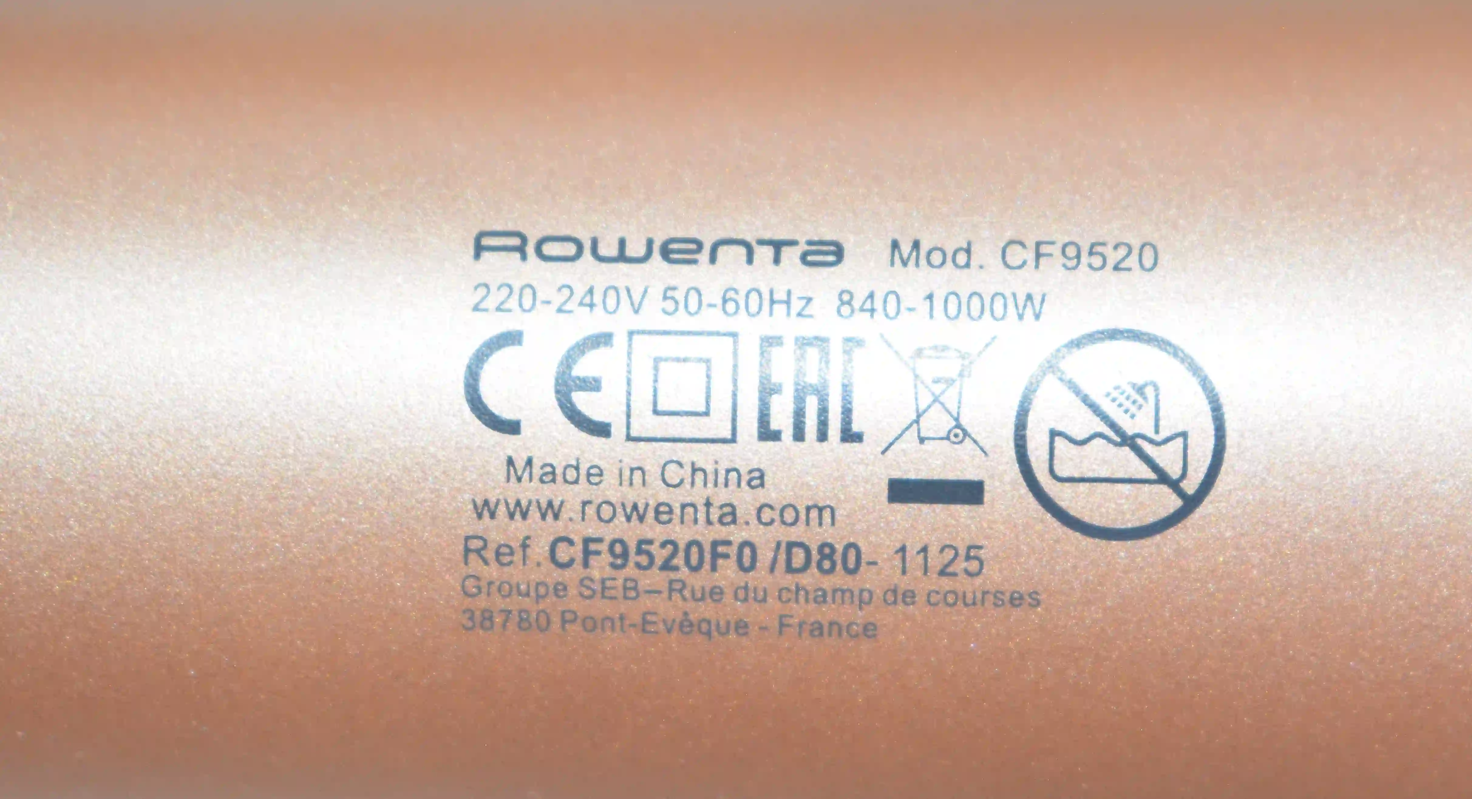 Фен-щётка ROWENTA CF9520F0 k7 000094596