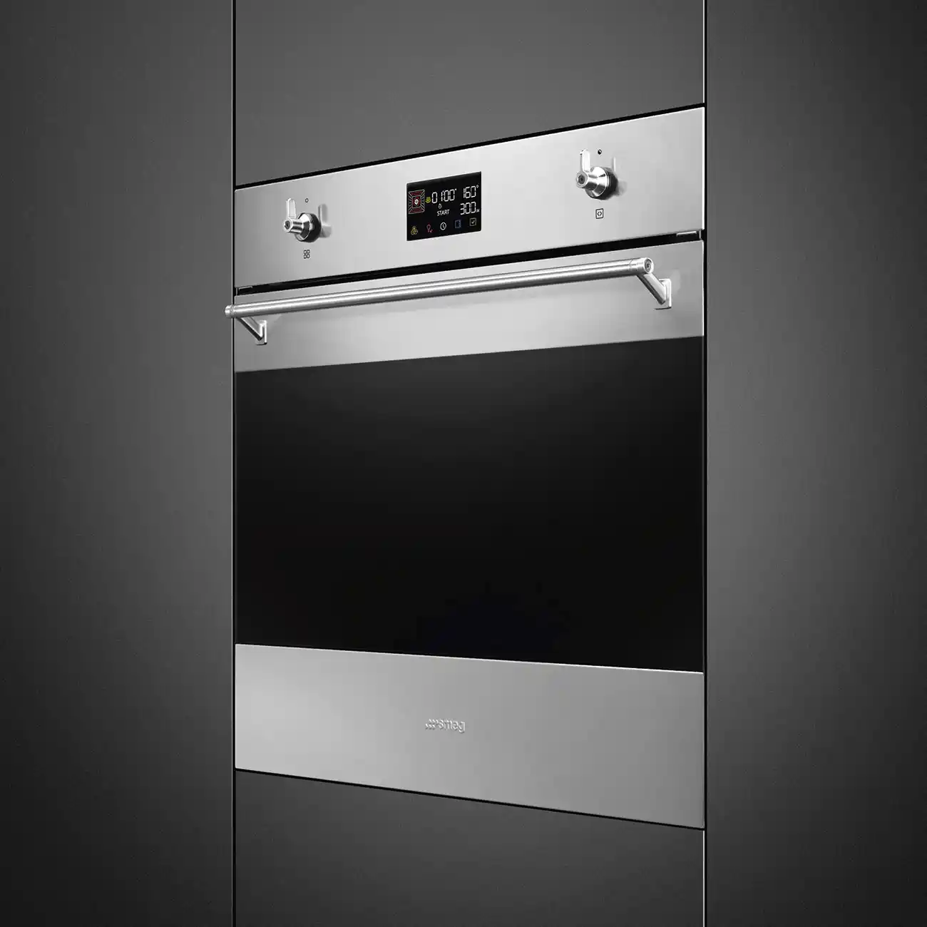 Встраиваемый духовой шкаф SMEG SO6302M2X