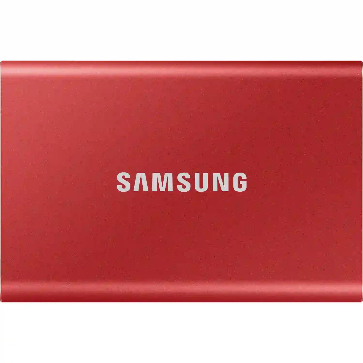 Внешний SSD диск SAMSUNG T7 1TB, USB 3.2, Metallic Red (MU-PC1T0R/WW)