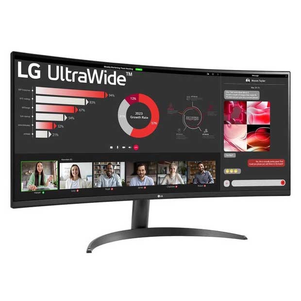 Монитор LG UltraWide 34" (34WR50QC-B)