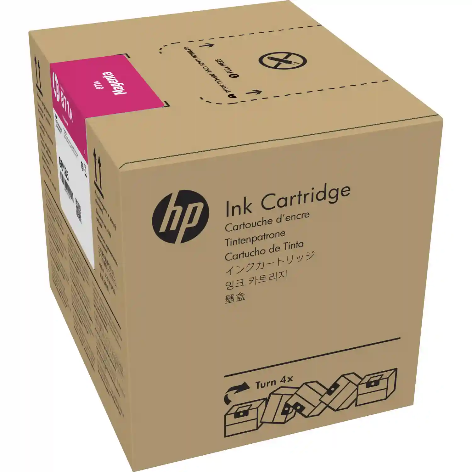 Картридж для струйного принтера HP 871C 3L Magenta Latex (G0Y80C)