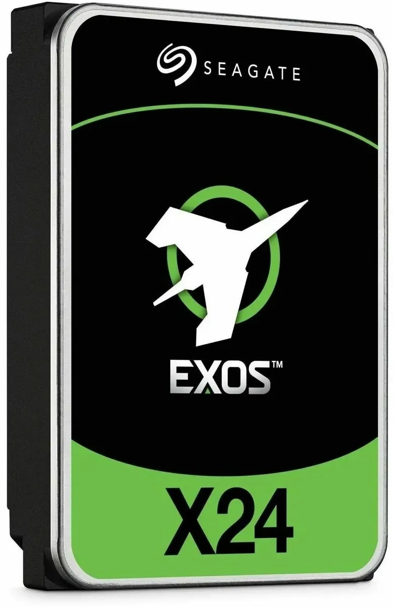 Внутренний HDD диск SEAGATE Exos X24 24TB, SATA3, 3.5" (ST24000NM002H)