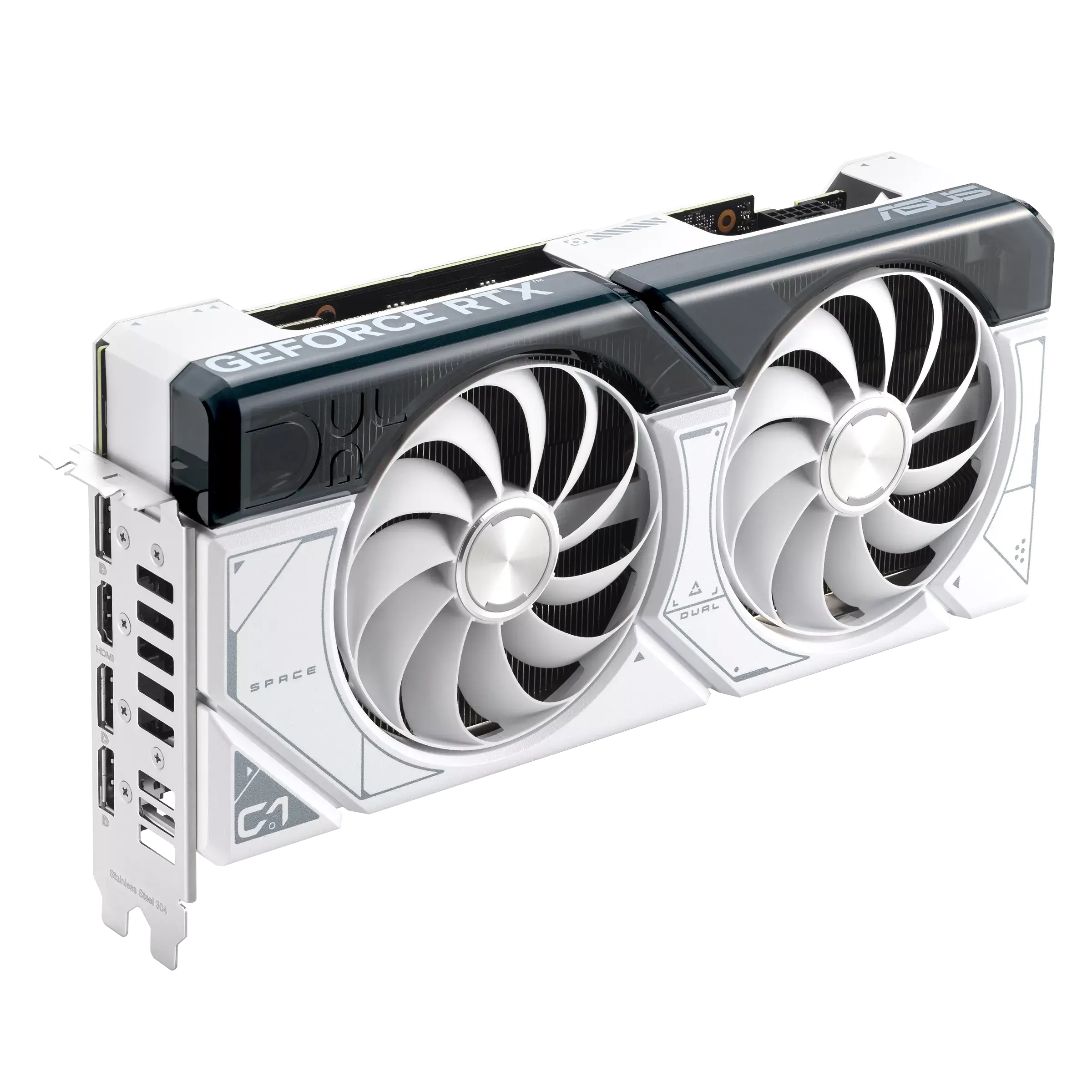 Видеокарта ASUS GeForce DUAL RTX 4070 Super White 12GB (90YV0K85-M0NA00)