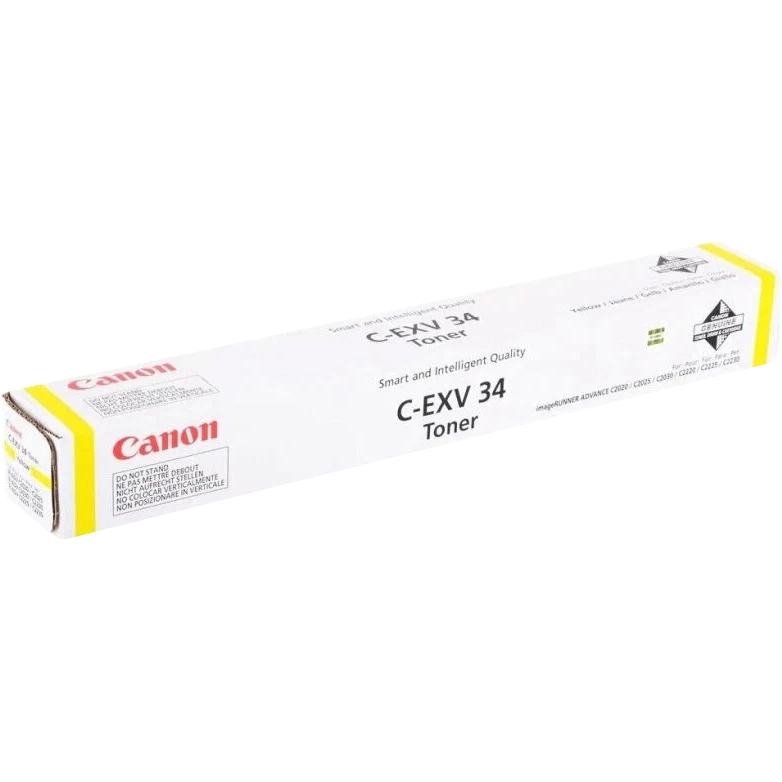 Тонер для лазерного принтера CANON C-EXV 34 Yellow (3785B002) PI