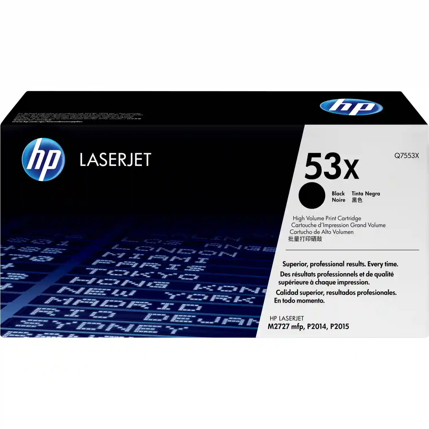 

Картридж для лазерного принтера HP 53X Black (Q7553X)