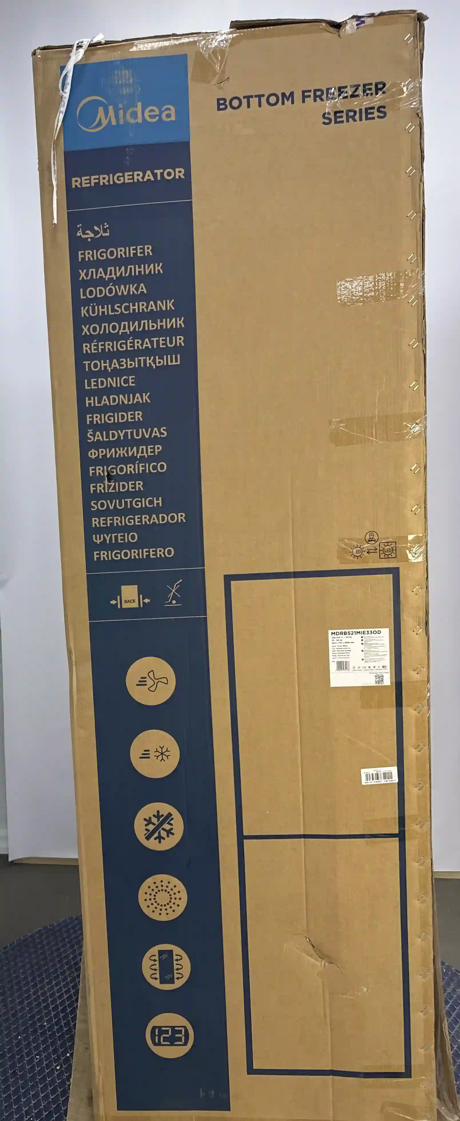 Холодильник MIDEA MDRB521MIE33OD k6 000006711