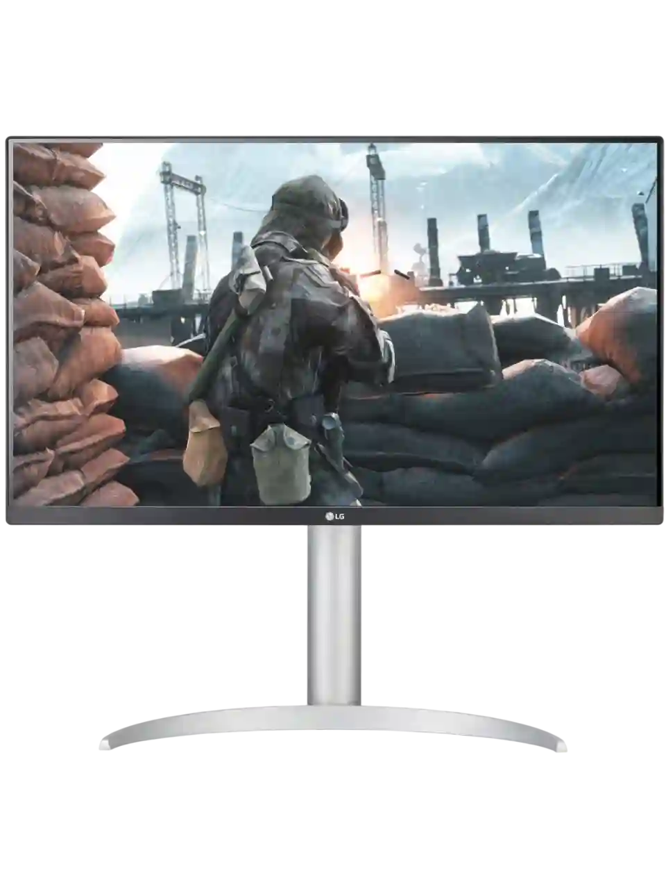 

Монитор LG UltraFine 27" (27UP650K-W), Серебристый