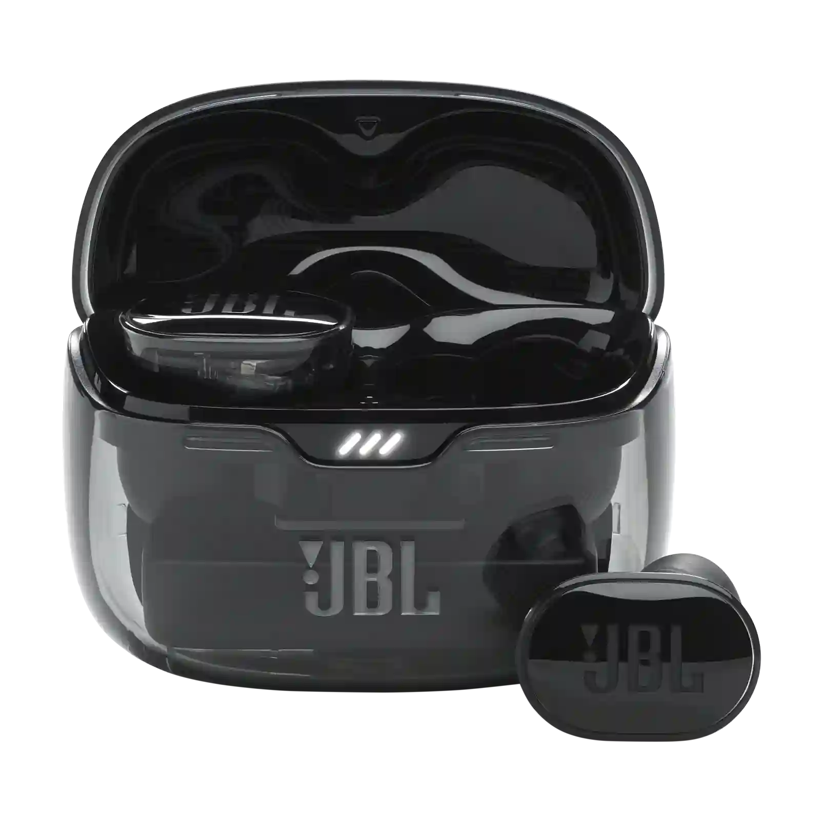 Наушники беспроводные JBL Tune Buds Ghost Black (JBLTBUDSGBLK)