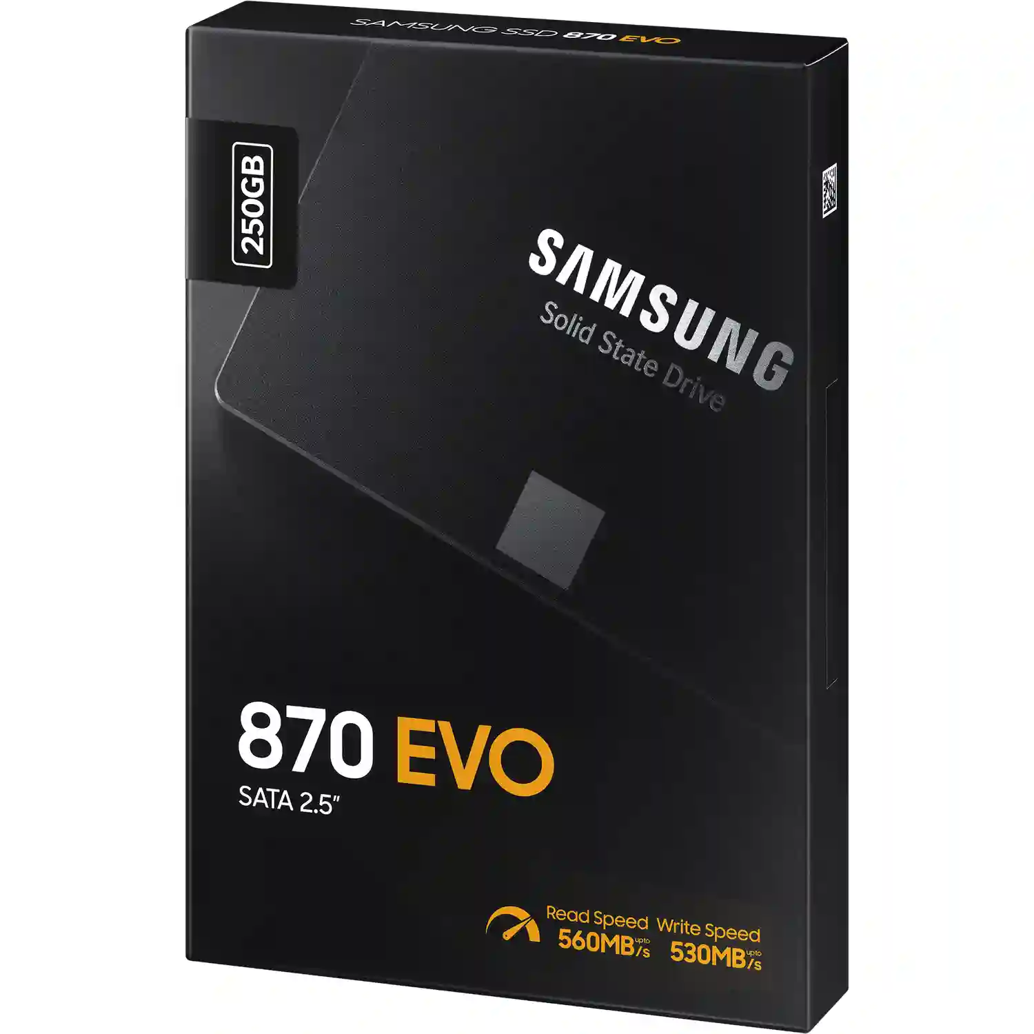 Внутренний SSD диск SAMSUNG 870 EVO 250GB, SATA3, 2.5" (MZ-77E250BW)