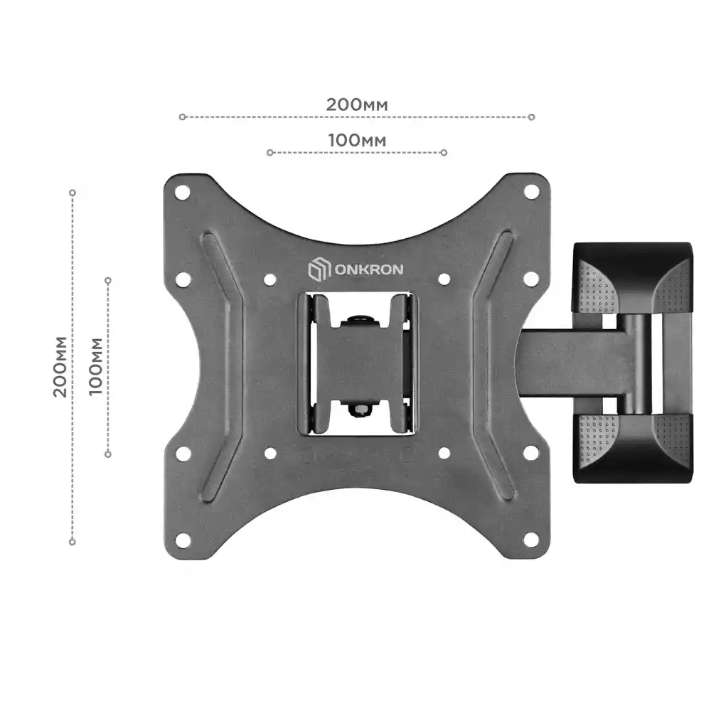 Кронштейн ONKRON M2S BLACK 17-43''