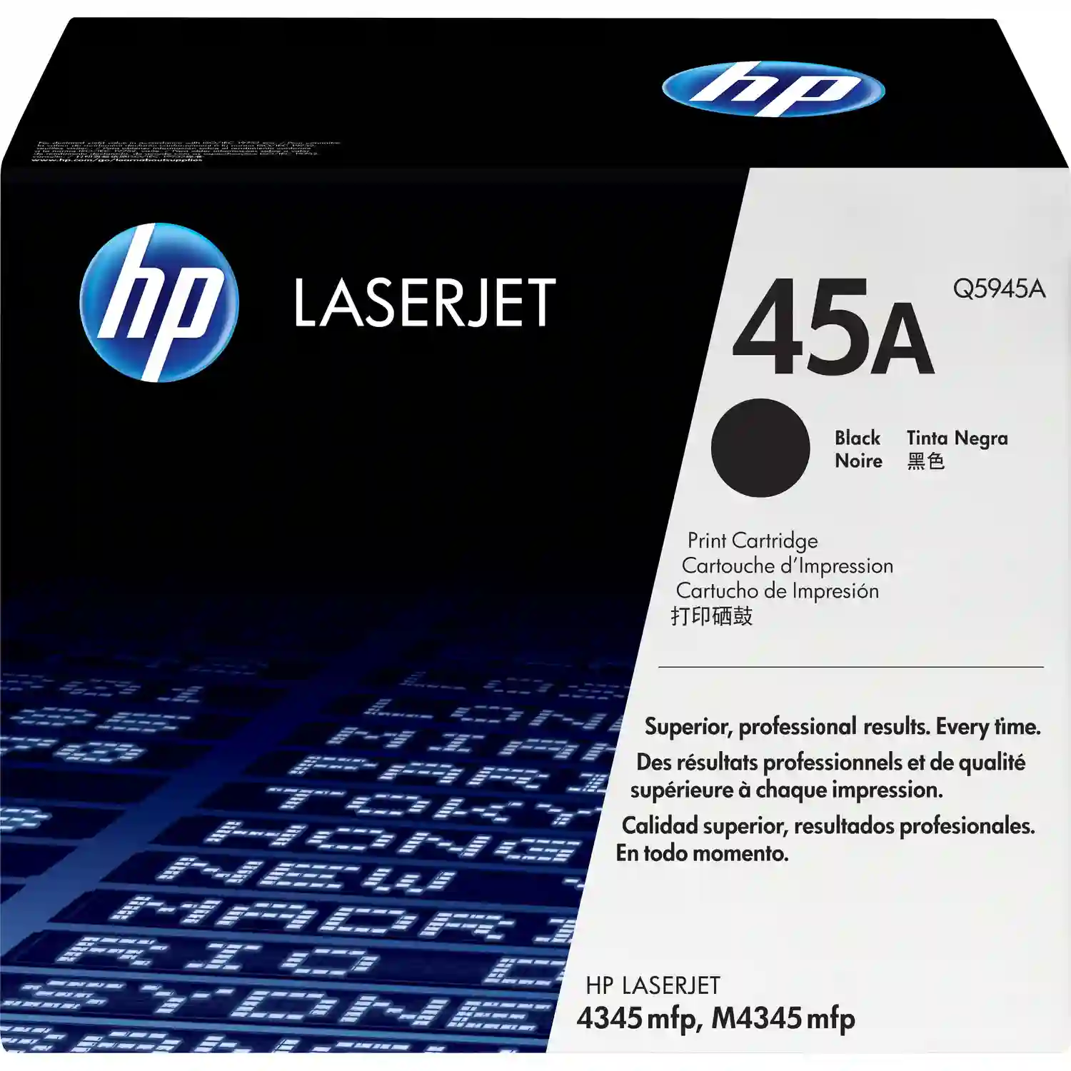 Картридж для лазерного принтера HP 45A Black (Q5945A)