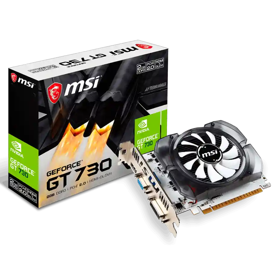 

Видеокарта MSI GeForce GT 730 2GB (N730-2GD3V3)