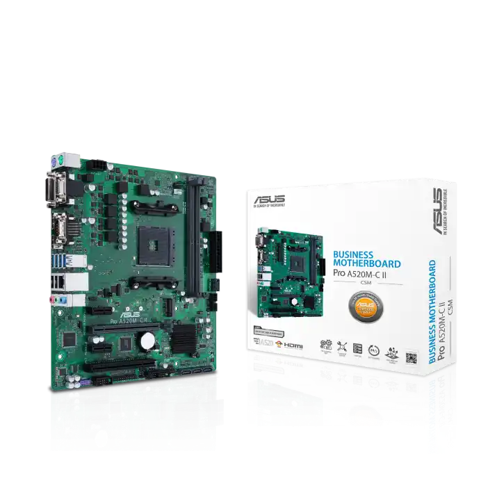 

Материнская плата ASUS Pro A520M-C II/CSM (90MB18F0-M0EAYC)