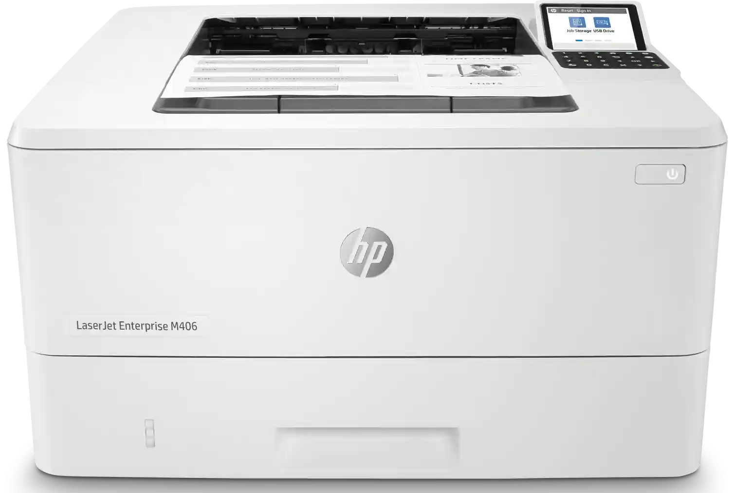 Принтер лазерный HP LaserJet Enterprise M406dn (3PZ15A)