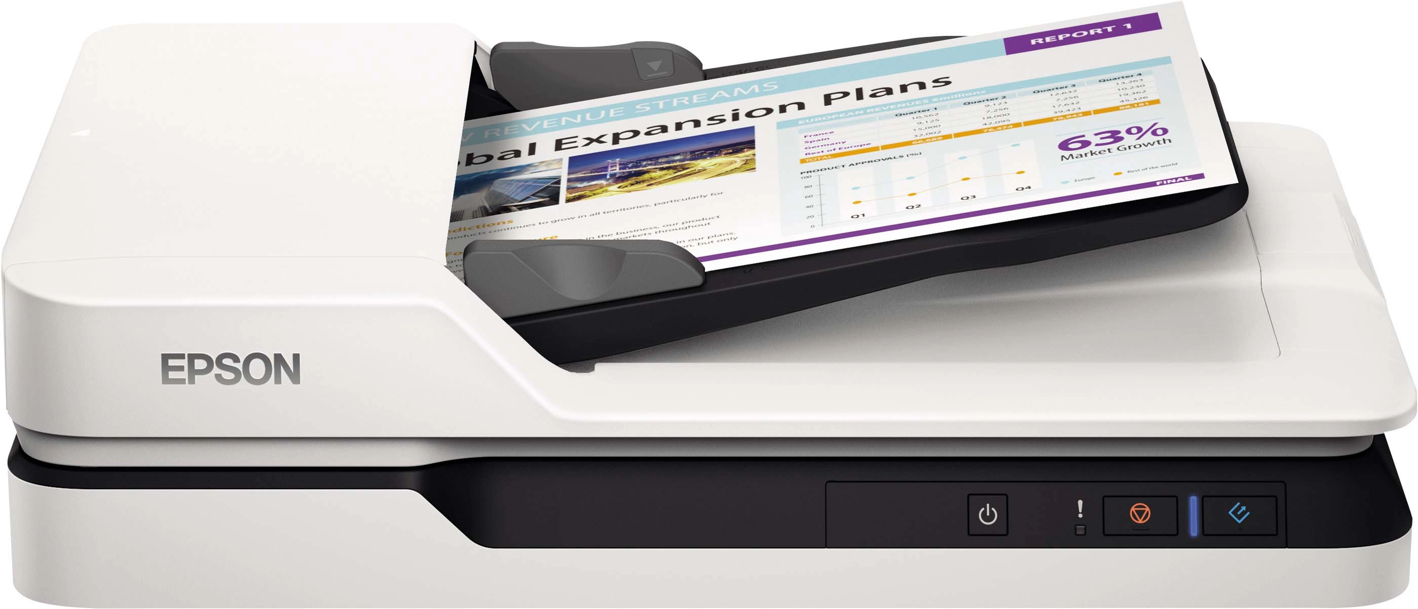 Сканер EPSON WorkForce DS-1630 (B11B239402)