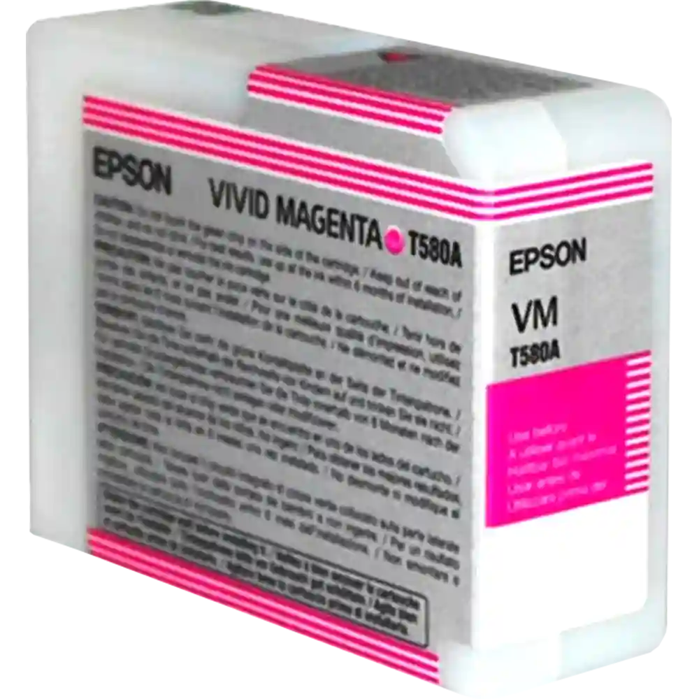 Картридж для струйного принтера EPSON T580A Vivid Magenta (C13T580A00) PI