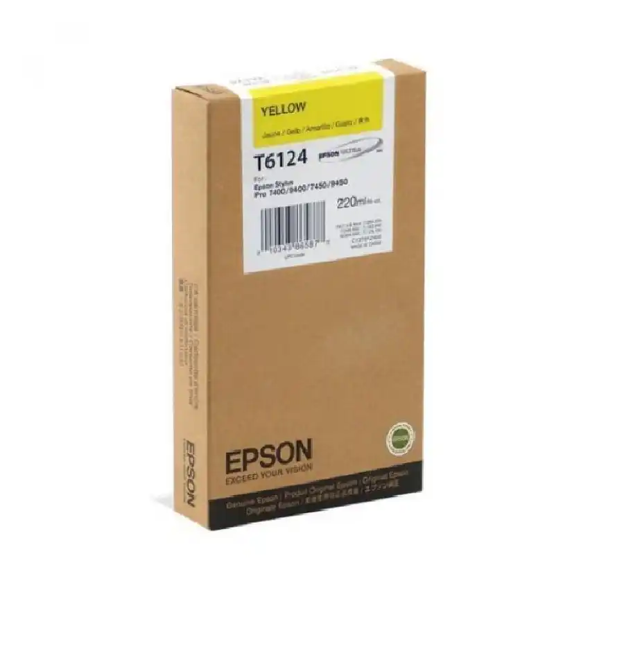 Картридж для струйного принтера EPSON T6124 Yellow (C13T612400) PI